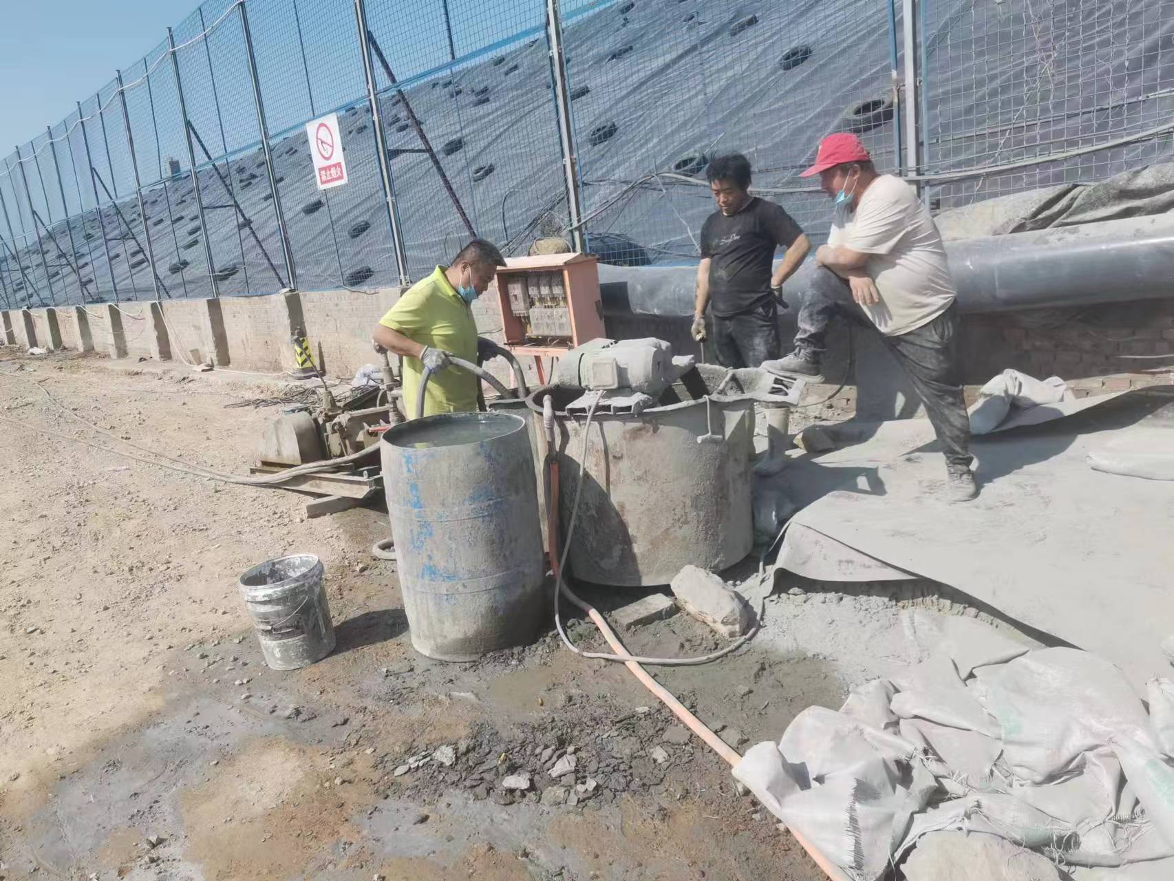 西华袖阀管注浆